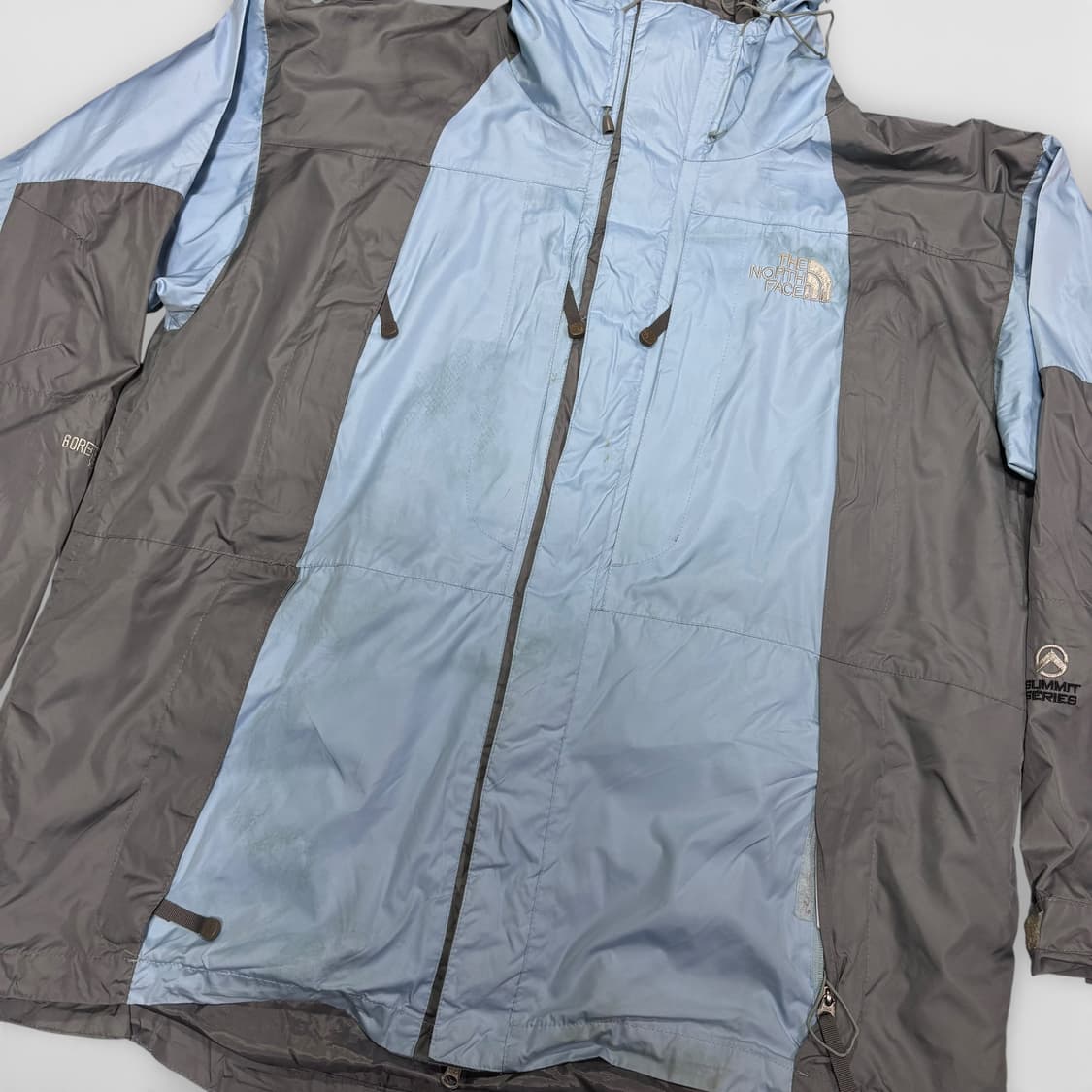 XL 노스페이스 하늘색 써밋시리즈 바람막이 자켓 상품이미지3