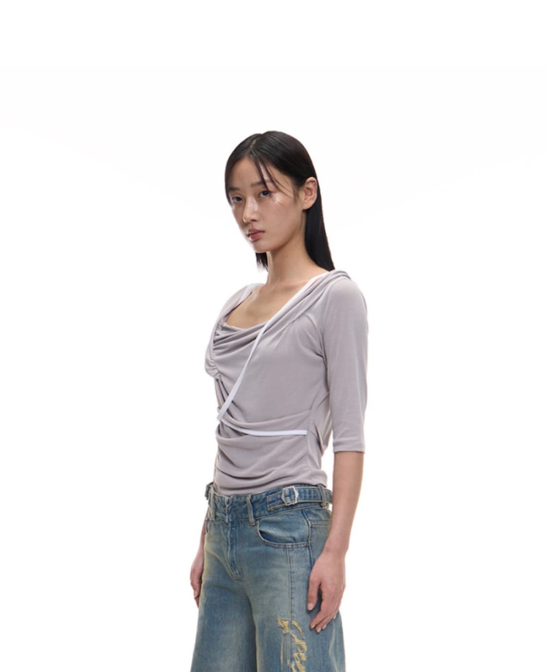 Ceretti draped top 상품이미지4