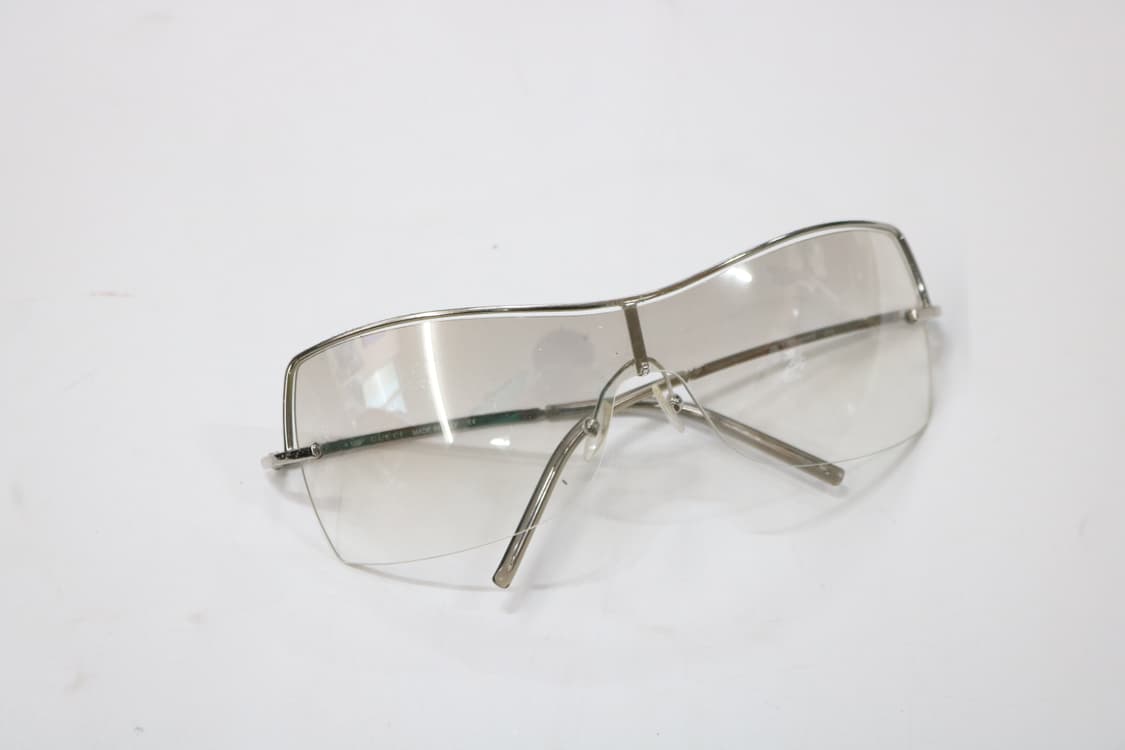 구찌 빈티지 실버 메탈 무테 고글 선글라스 상품이미지2