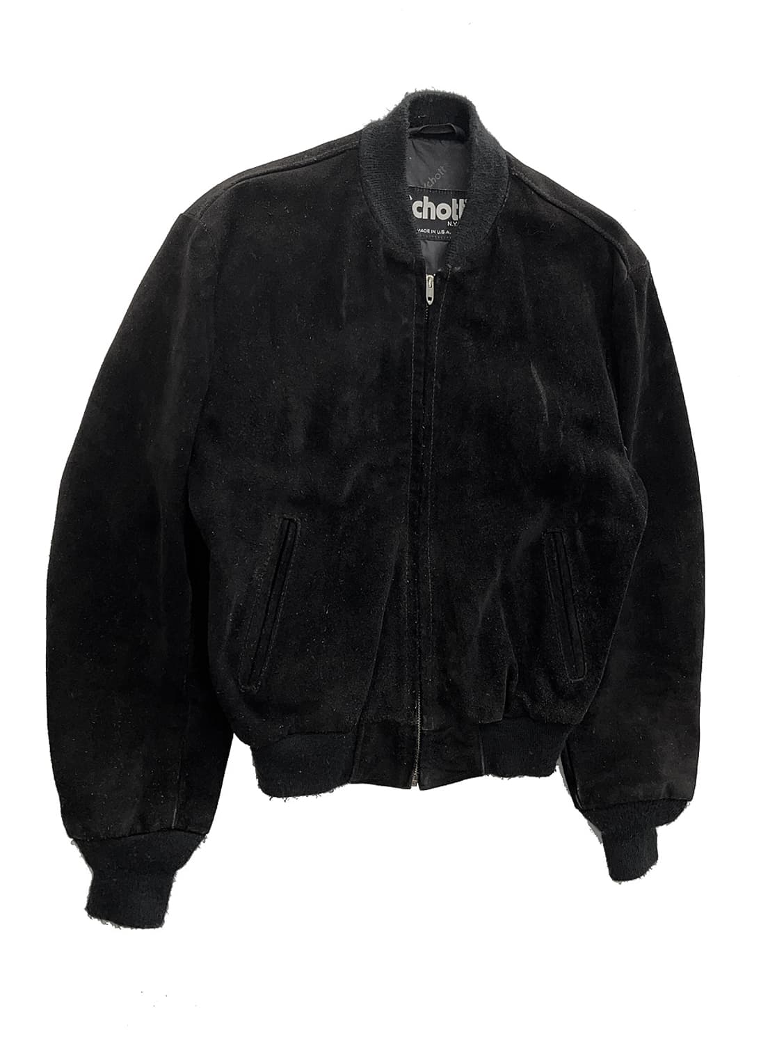 쇼트 스웨이드 자켓 상품이미지3