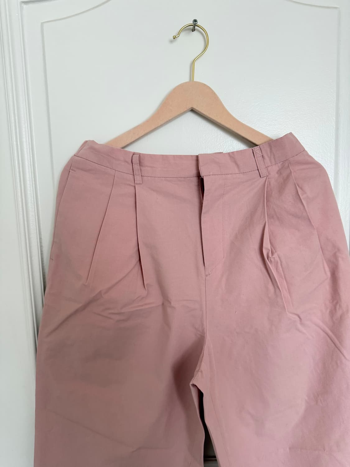 핑크 와이드 밴딩 팬츠 상품이미지2