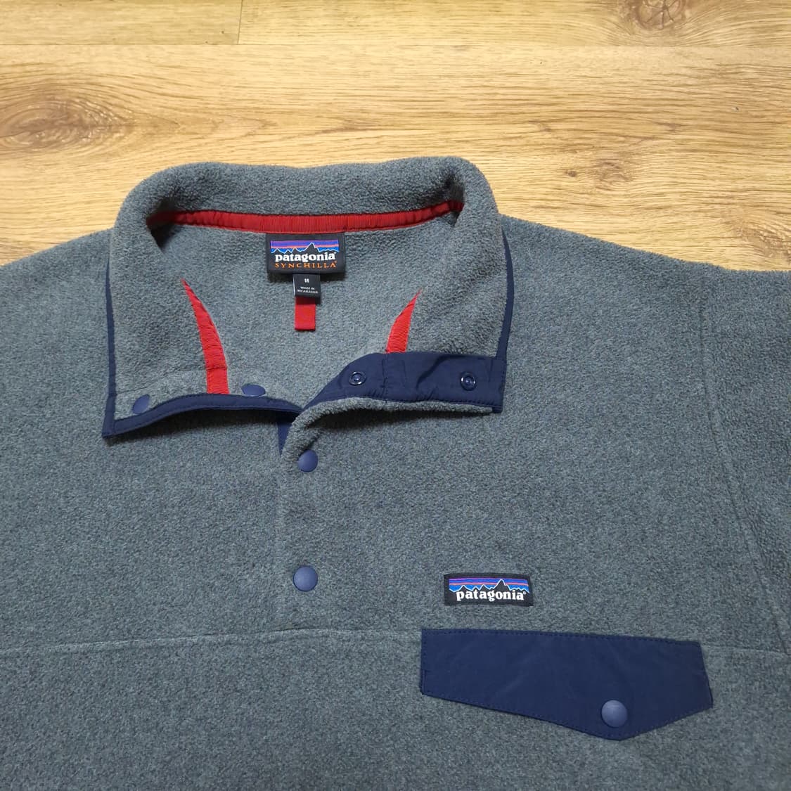 파타고니아 신칠라 스냅티 니켈그레이 m 상품이미지3
