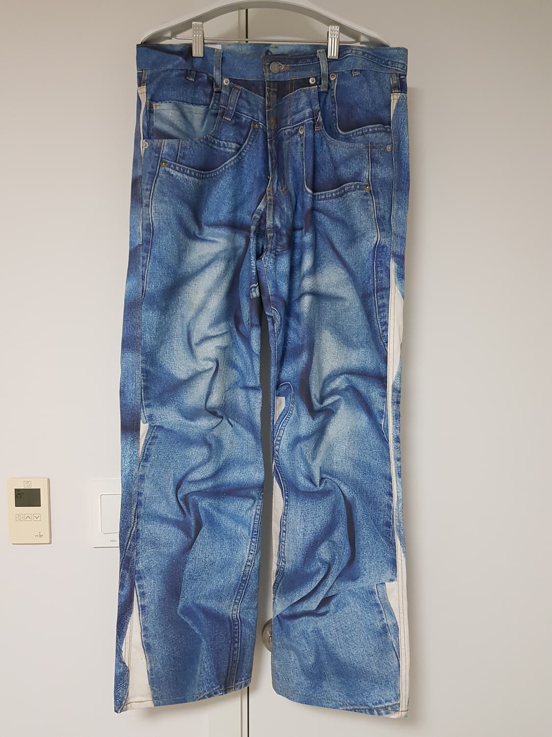 [M] 타이핑미스테이크 디지털 프린팅 데님 진 상품이미지1