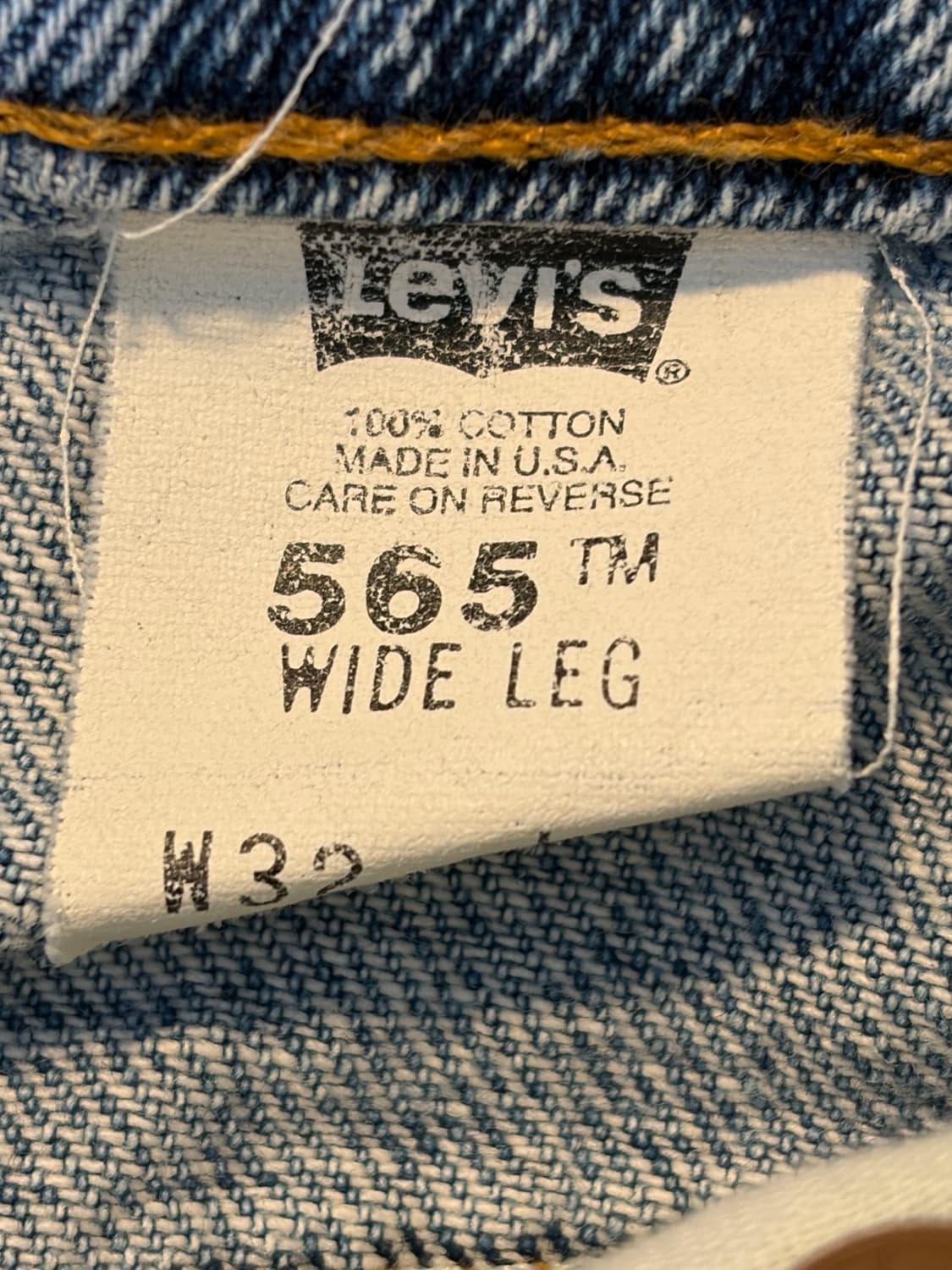 90s 리바이스 565 쇼츠 상품이미지4