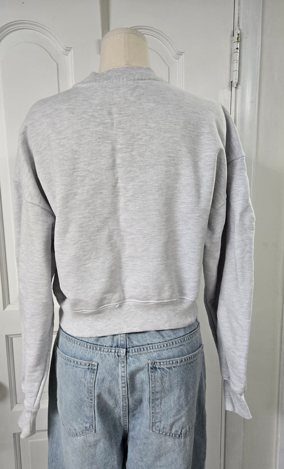 렉토 크롭 맨투맨 상품이미지6