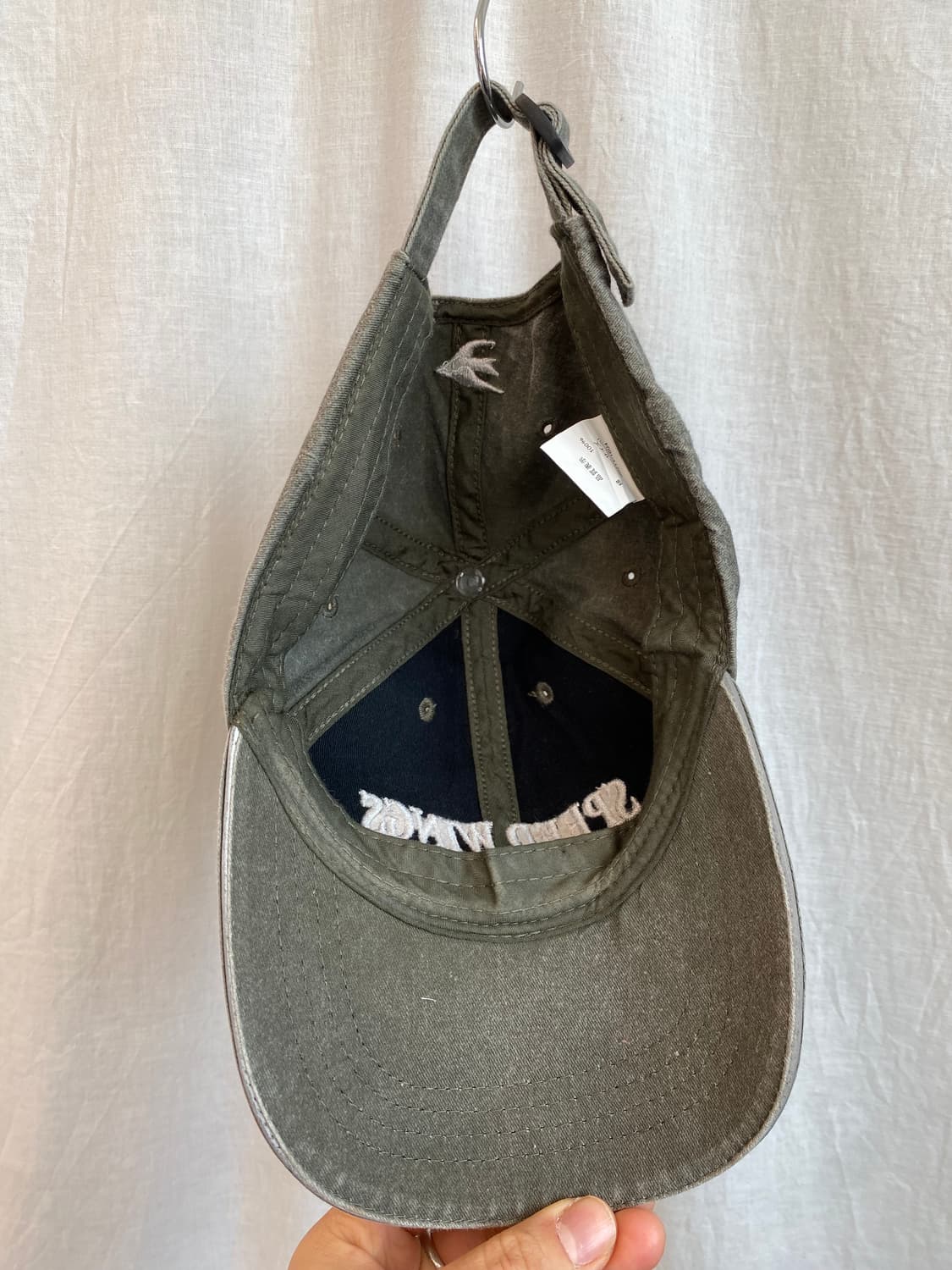 빈티지 카키 볼캡(F) 상품이미지5