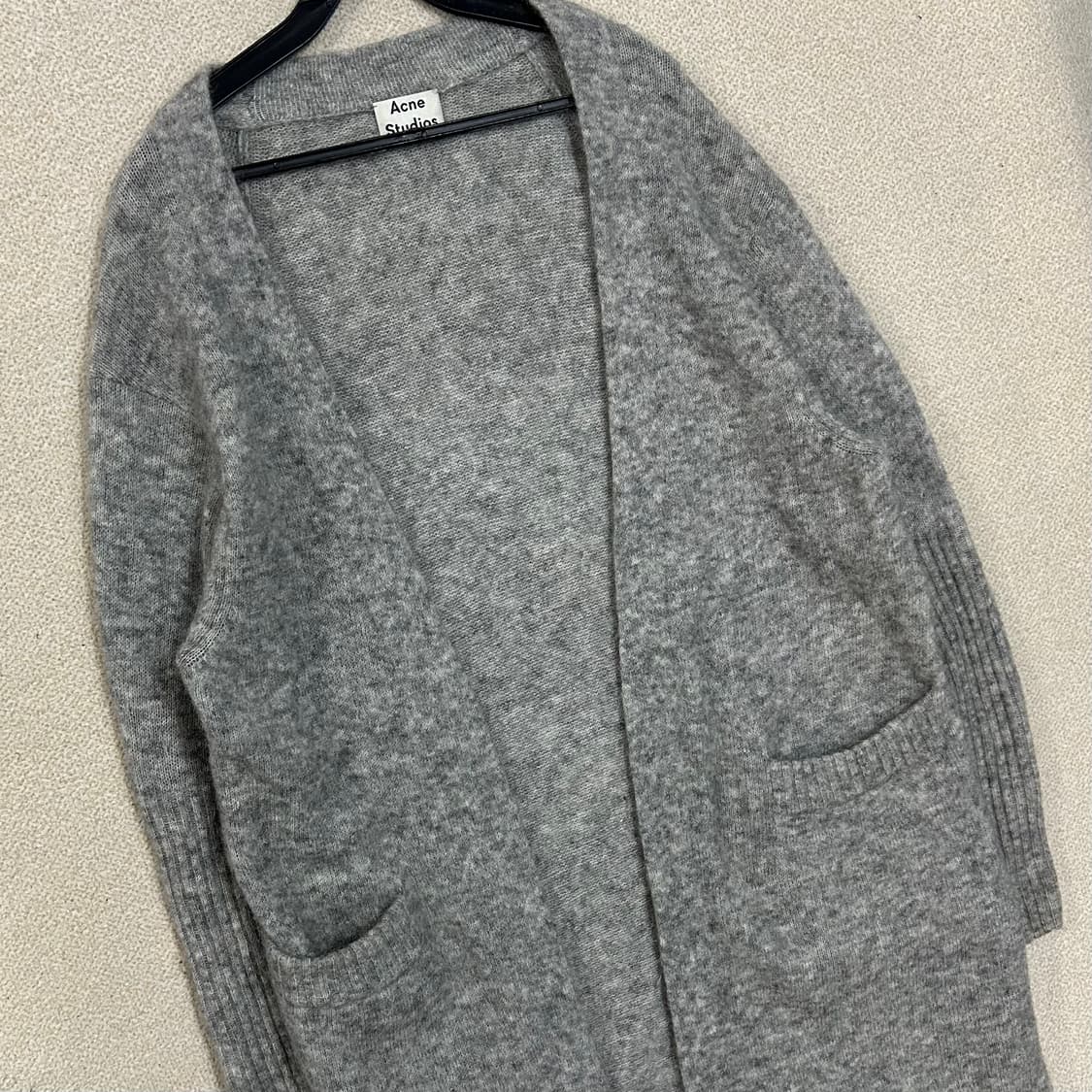 (S) 아크네 스튜디오 그레이 롱 가디건 상품이미지2