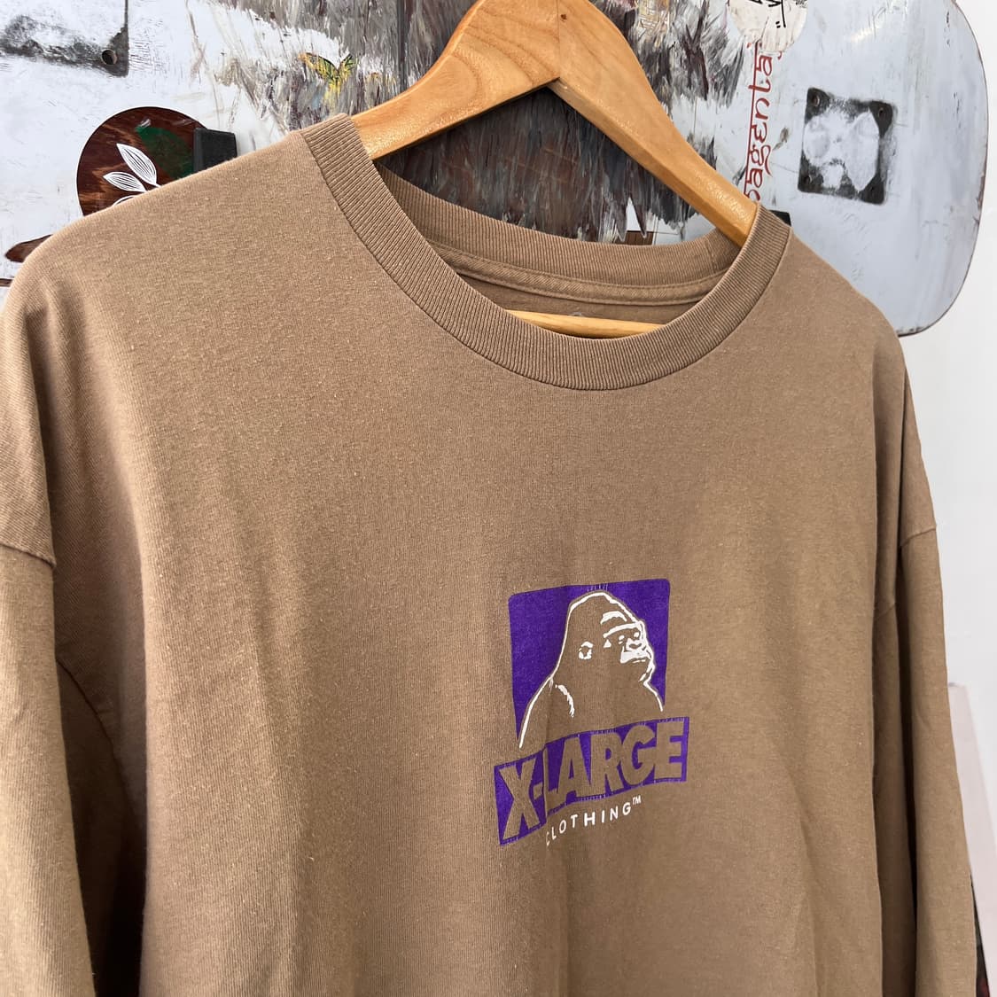 XL XLARGE 롱슬리브 티셔츠/W2831 상품이미지3