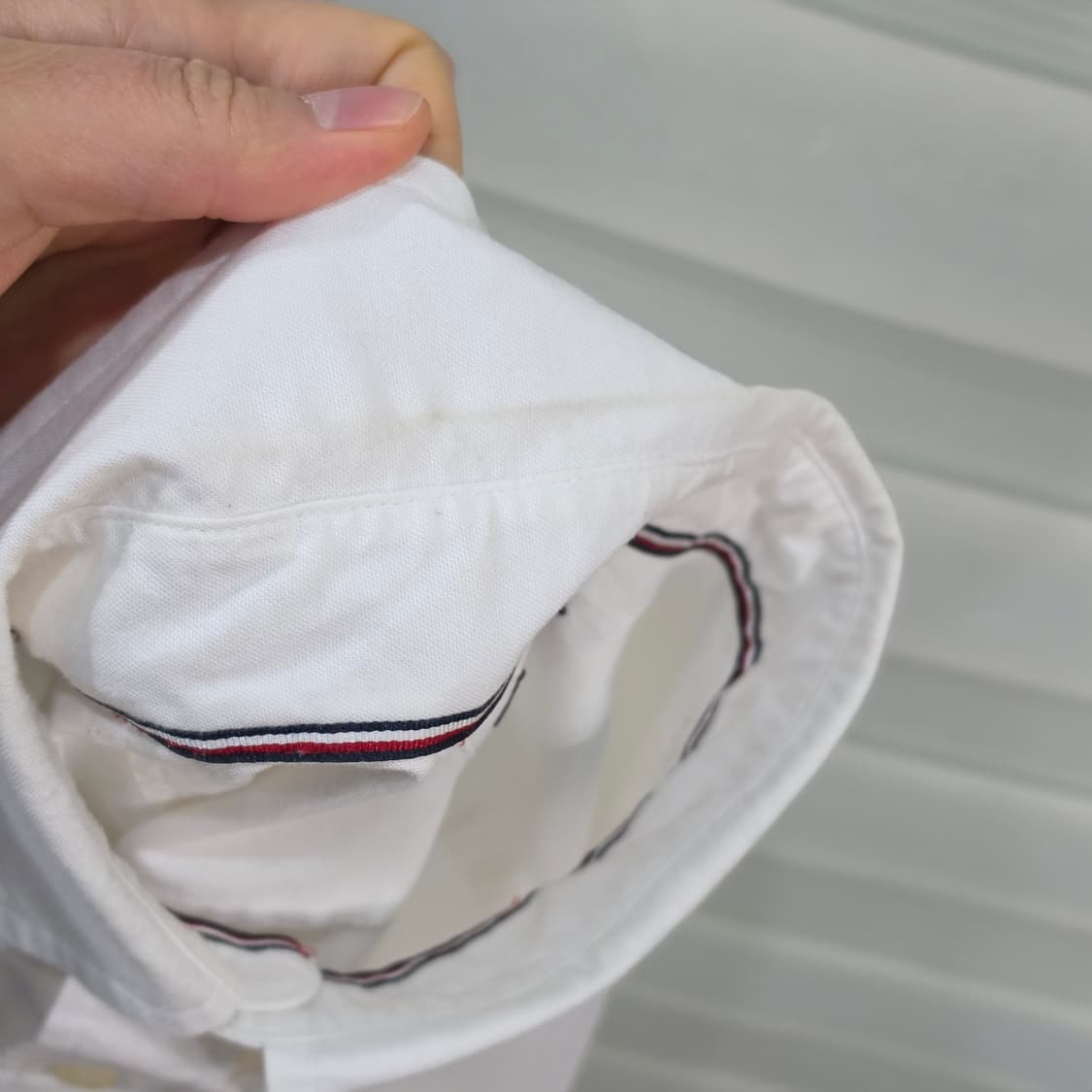 타미힐피거 화이트 셔츠- L 상품이미지8