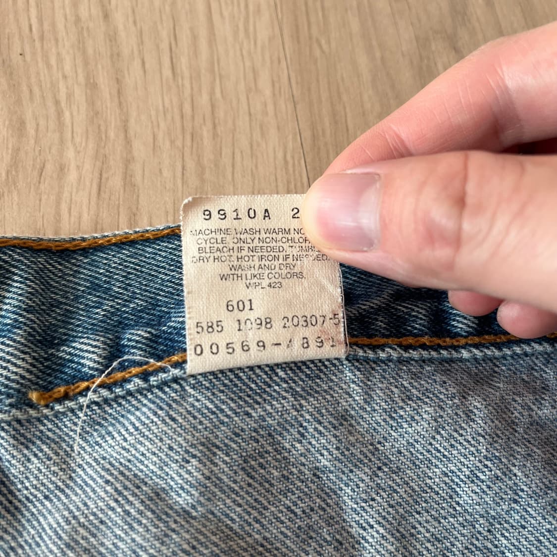 [40X30] 90s 빈티지 리바이스 569 made in usa 상품이미지3