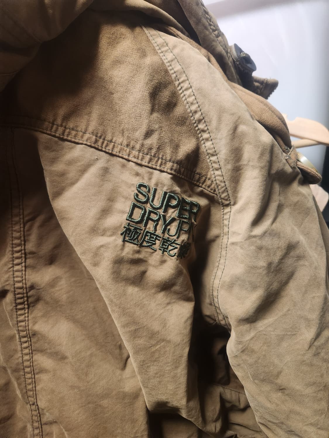 슈퍼드라이 야상 점퍼 M 상품이미지4