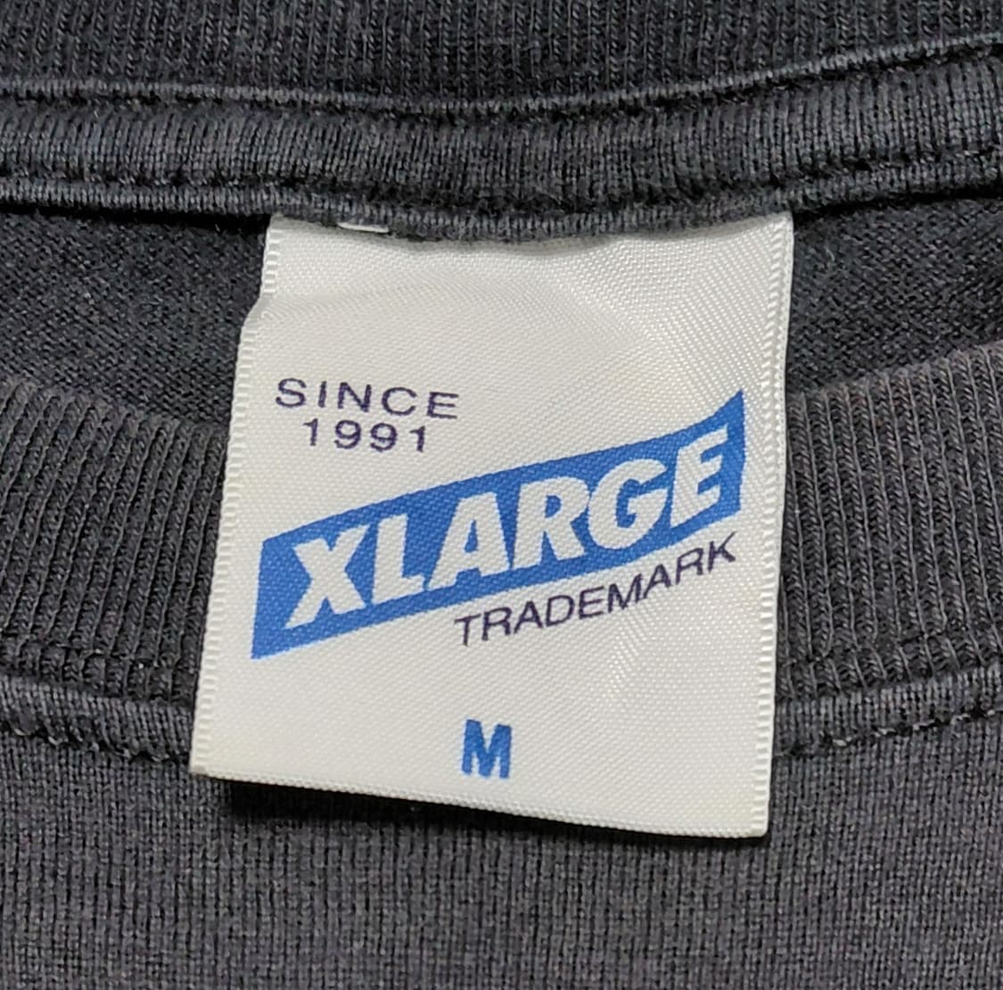 [M] X-LARGE 고릴라 펑크 & 빅 로고 롱슬리브 (블랙) 상품이미지4