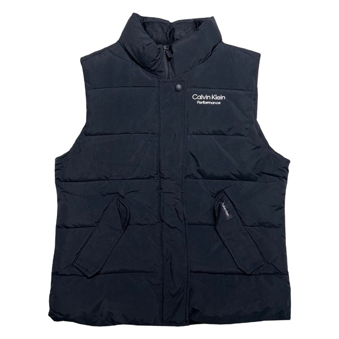 캘빈클라인 퍼포먼스 블랙 패딩 베스트 S 상품이미지1