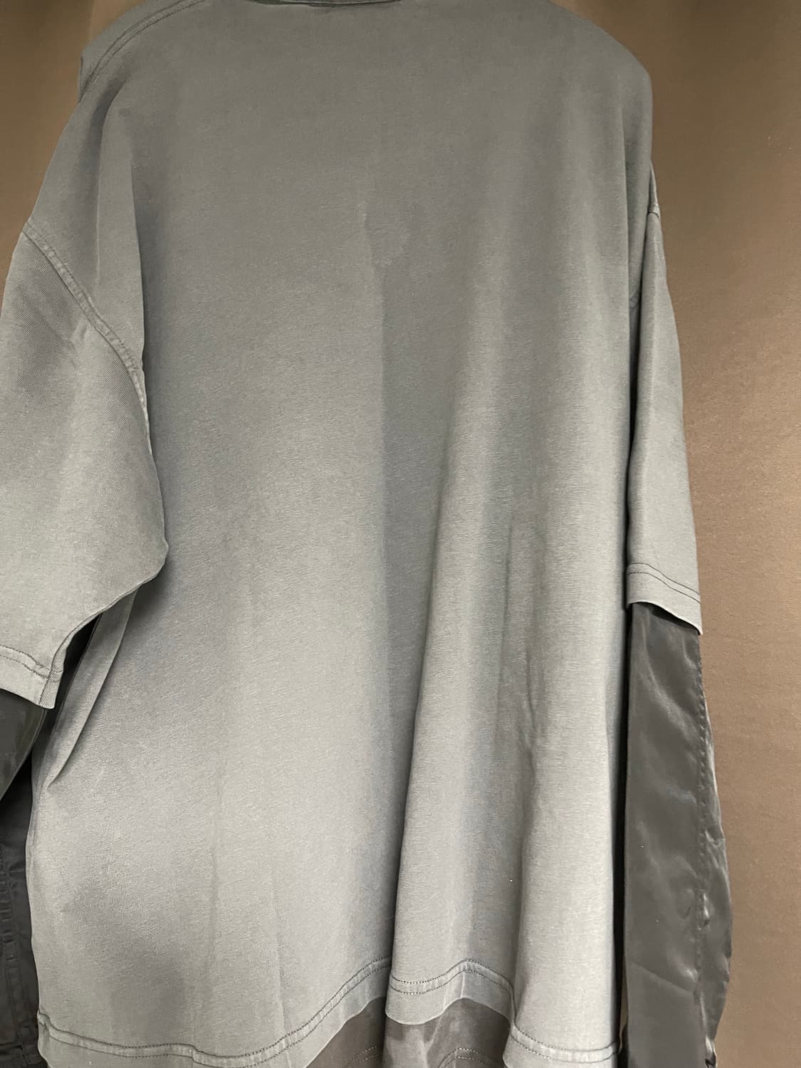 Aape 에이프 팬시 메인 롱 티 라이트 블랙 상품이미지6