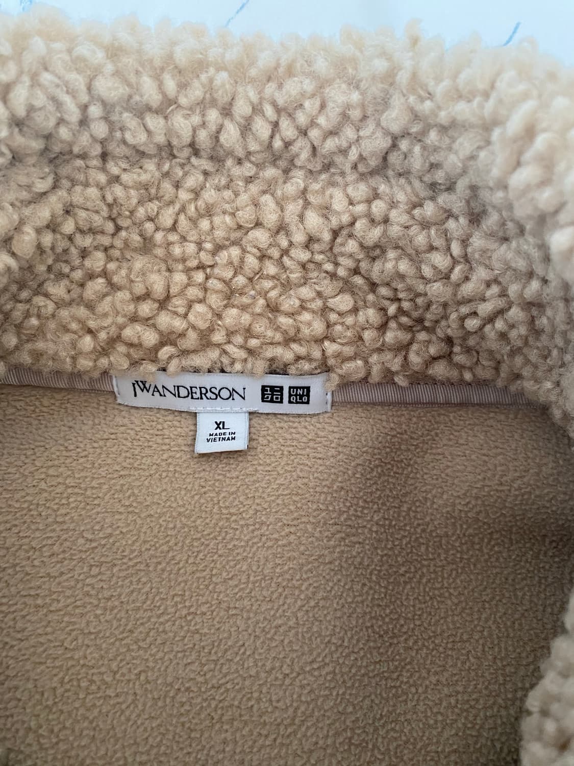 Jwanderson x uniqlo 후리스 팝니다 상품이미지4
