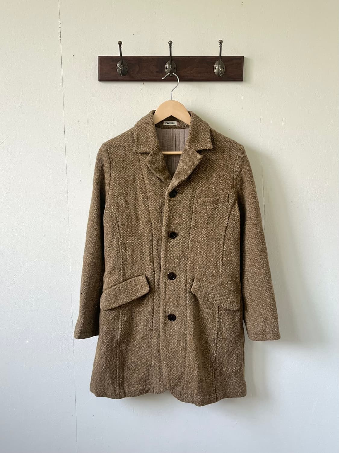 80‘s 이세이미야케 Plantation 트위드 아카이브 코트 상품이미지1