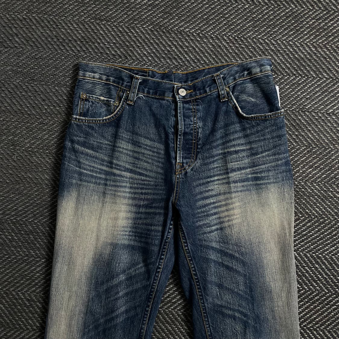 리바이스 501 워싱 데님 레귤러 팬츠y 4051 상품이미지4