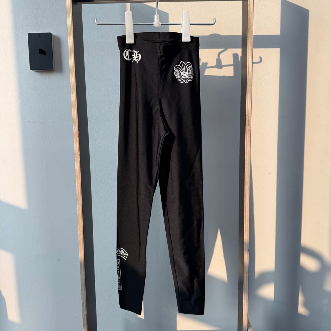 크롬하츠 로고 레깅스 블랙  상품이미지1