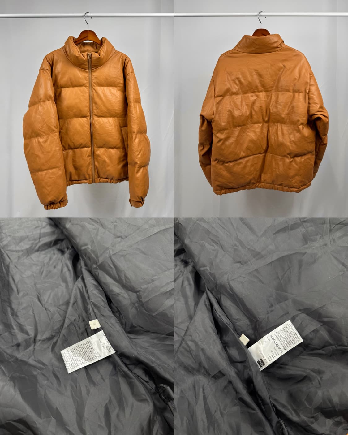 GU 레더 패딩 상품이미지9