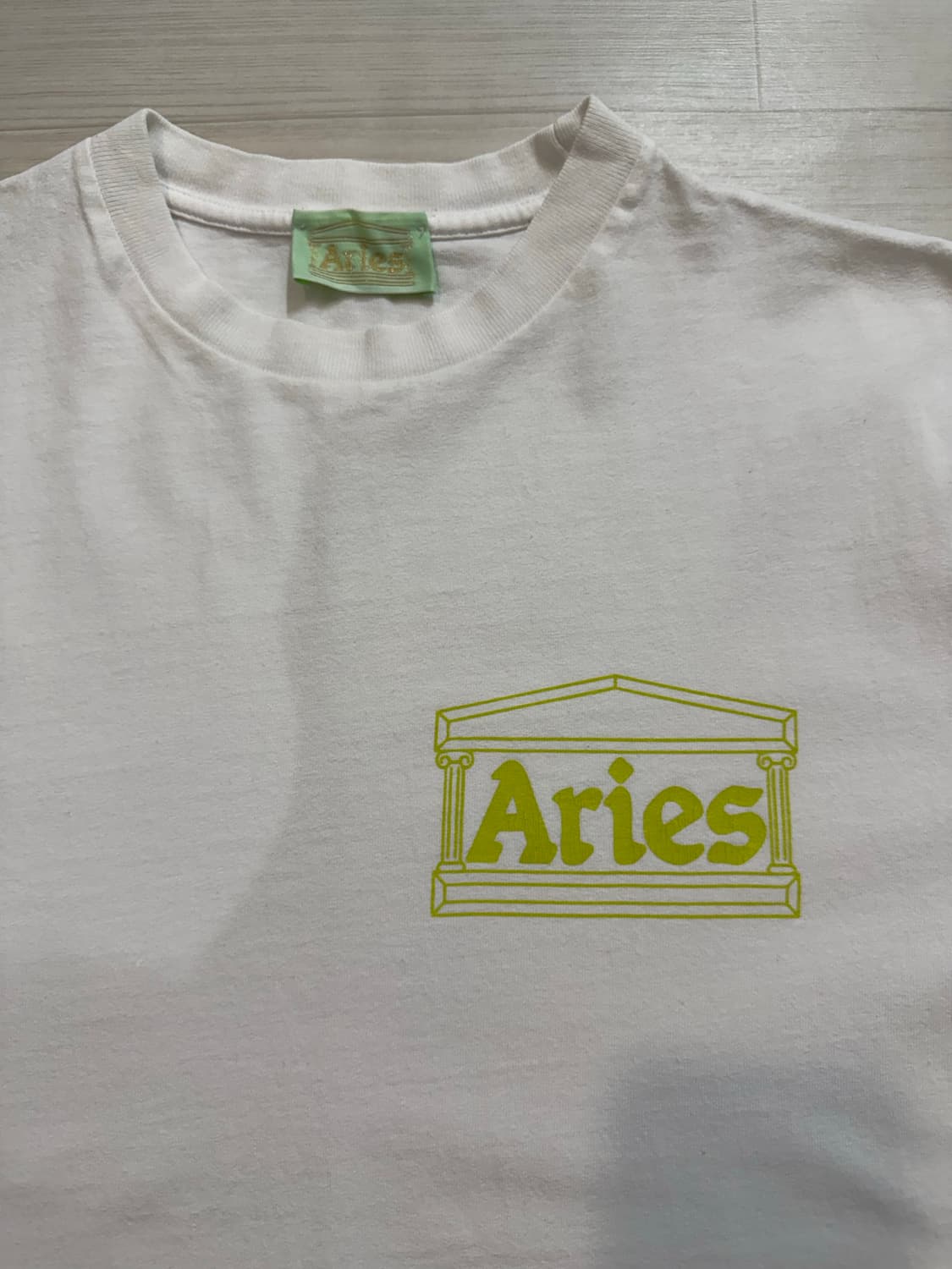 Aries 템플로고 화이트 반팔티 M 상품이미지2