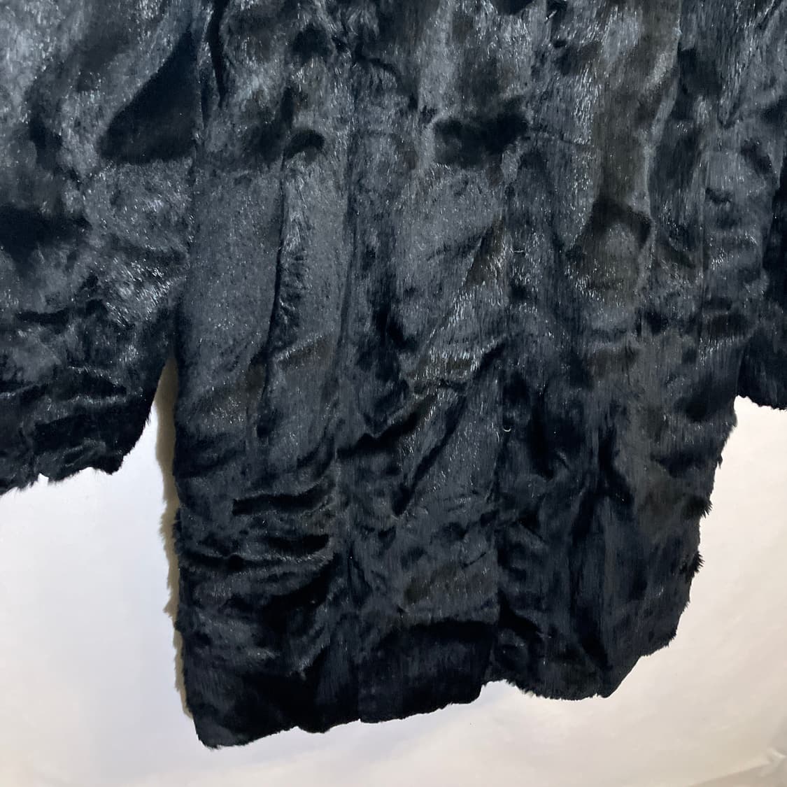 55)토끼털 천연모피 래빗 코트 상품이미지3