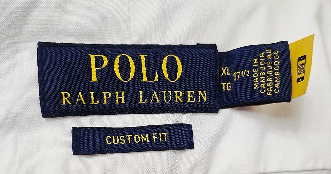 (105~110)XL☆초대장급☆ 랄프로렌폴로 커스텀핏 [화이트] 셔츠남방 상품이미지2