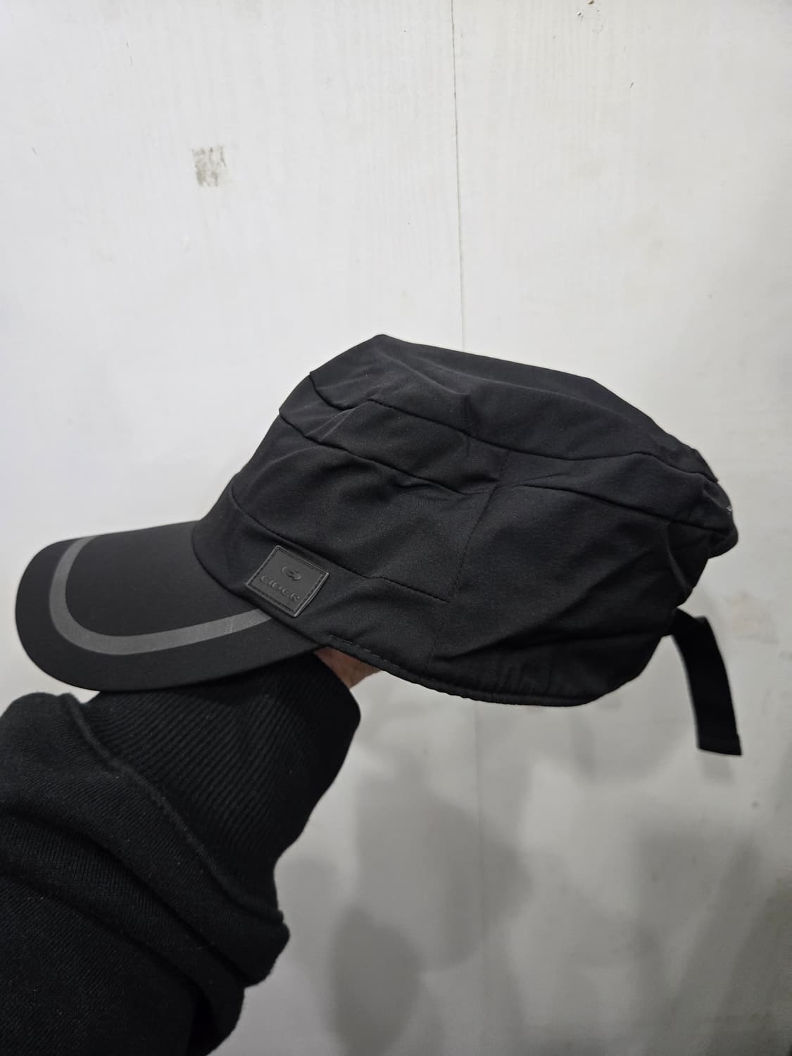 M(58)사이즈 )) EiDER 아이더 올블랙 볼캡 모자~ 상품이미지2