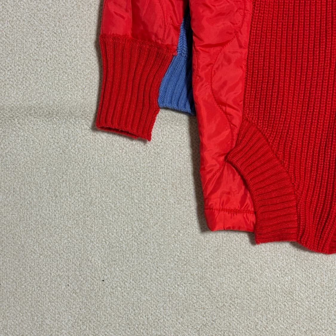 쥬시쥬디 J뒷판 퀄팅 니트 가디건 상품이미지4