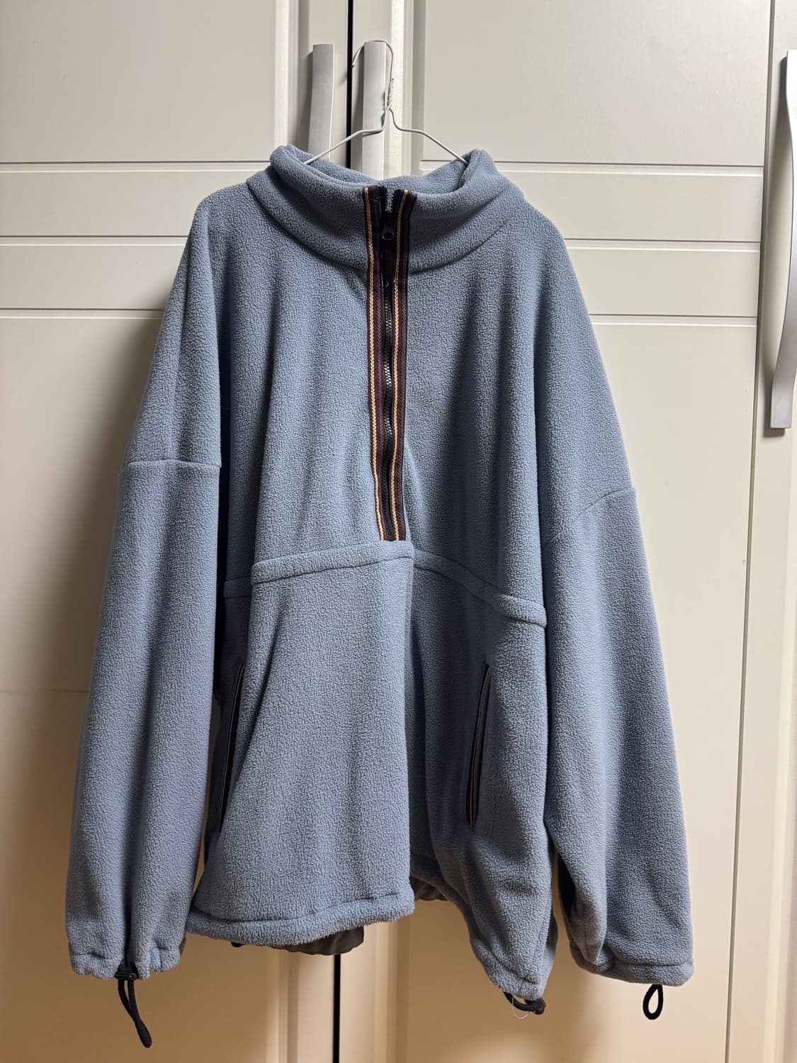 앵글런 하프 집업 후리스 상품이미지1