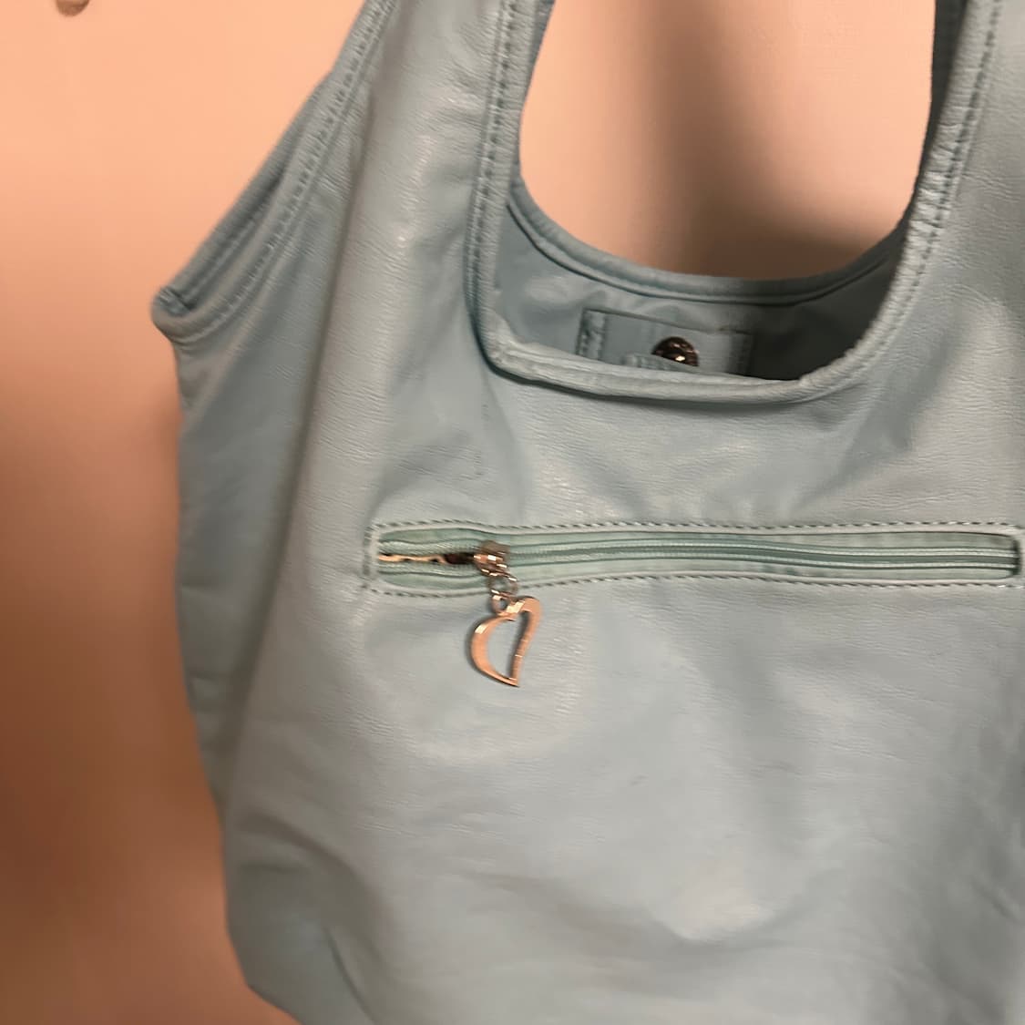 빈티지 민트 호피 레이스 가방 숄더백 오네갸루 로걀 라떼 발레코어 긱시크 상품이미지4