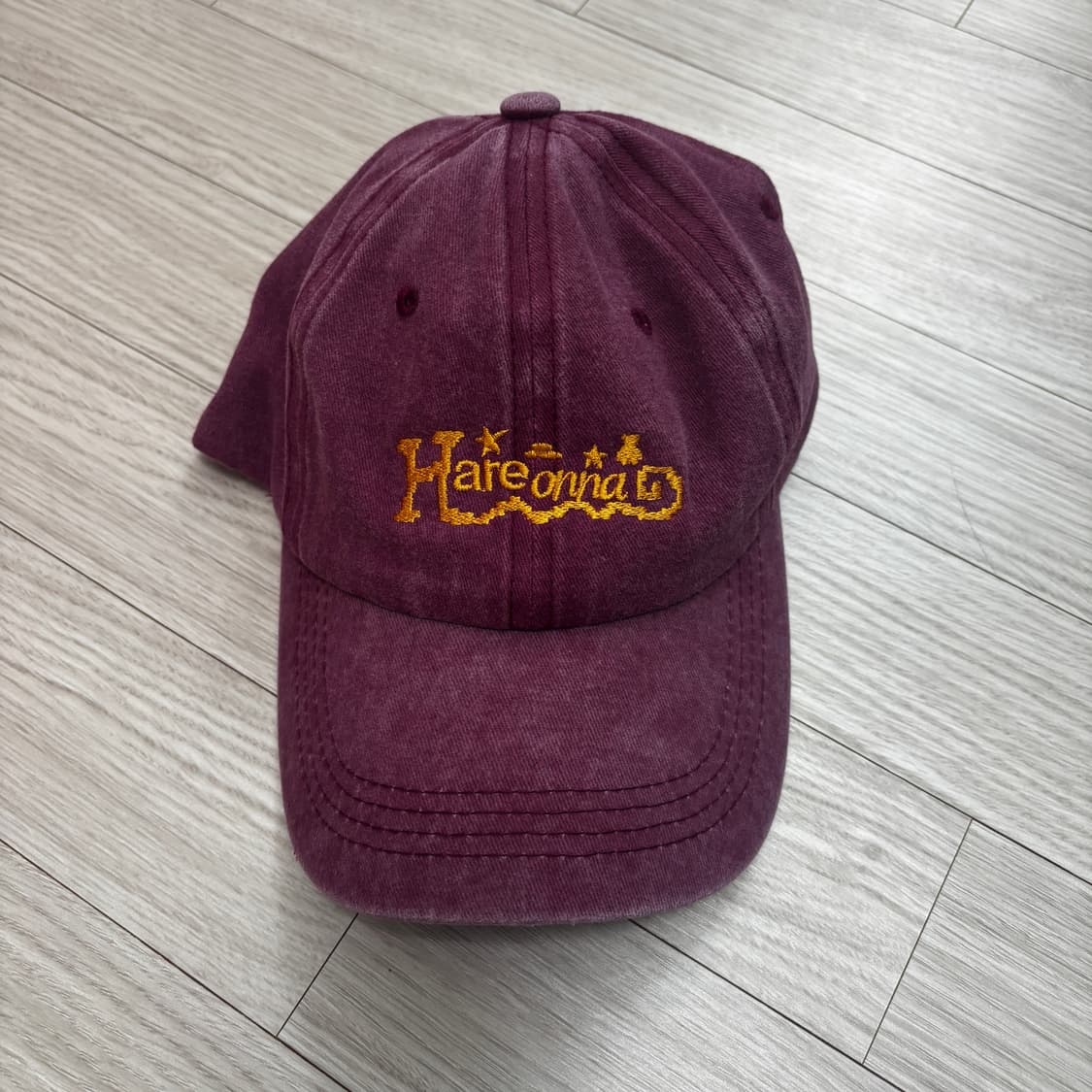 아코스튜디오스페이스 하레온나 볼캡 와인 상품이미지5