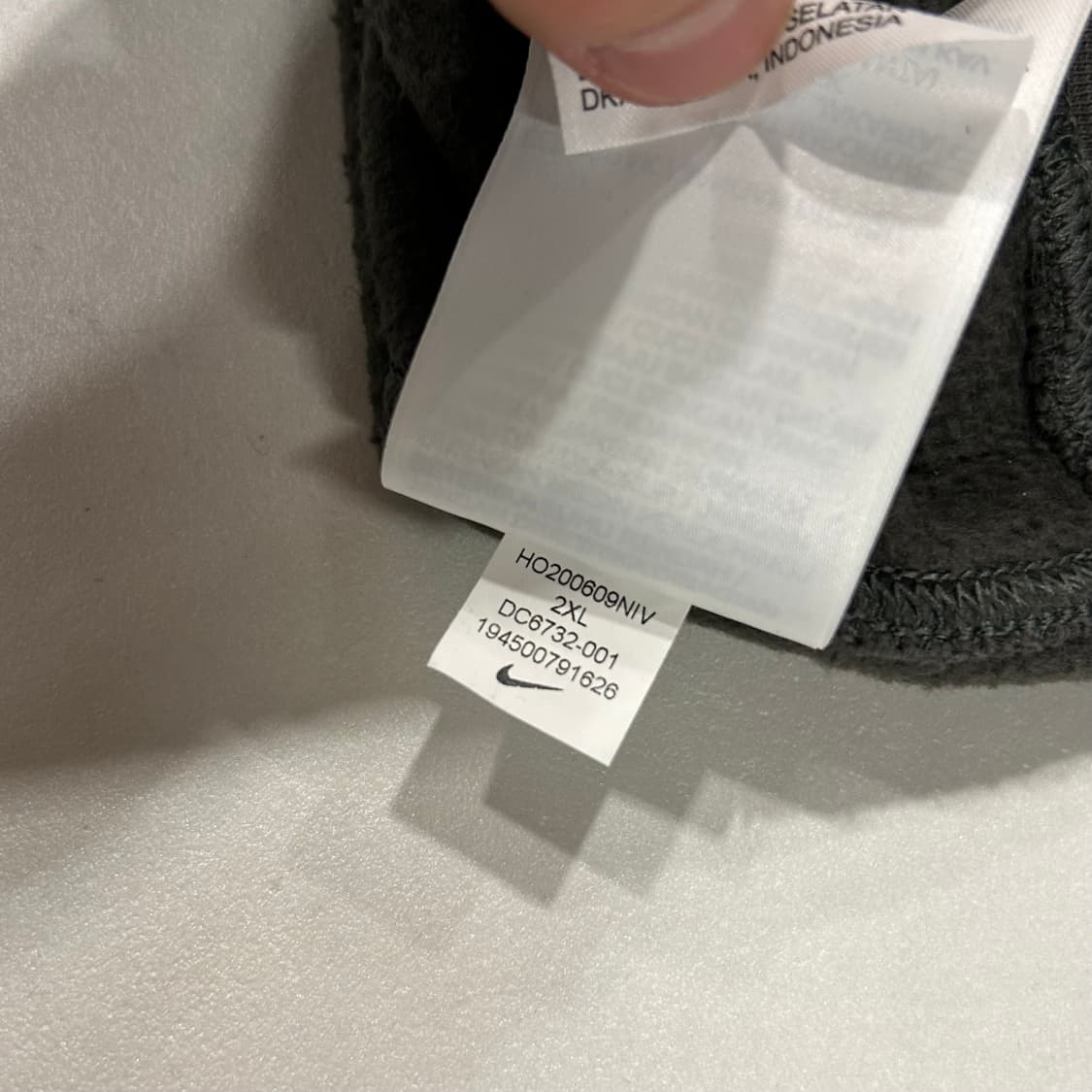 [2XL] 나이키 포켓 패치 맨투맨 챠콜브라운 B38 상품이미지8