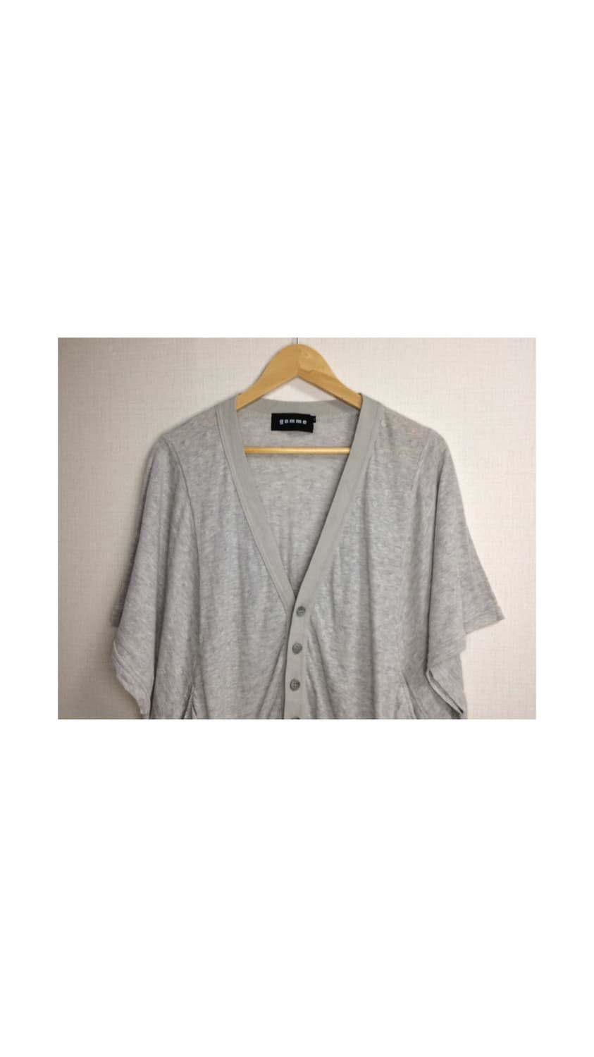 gomme 고무 그레이 박시 가디건 상품이미지2