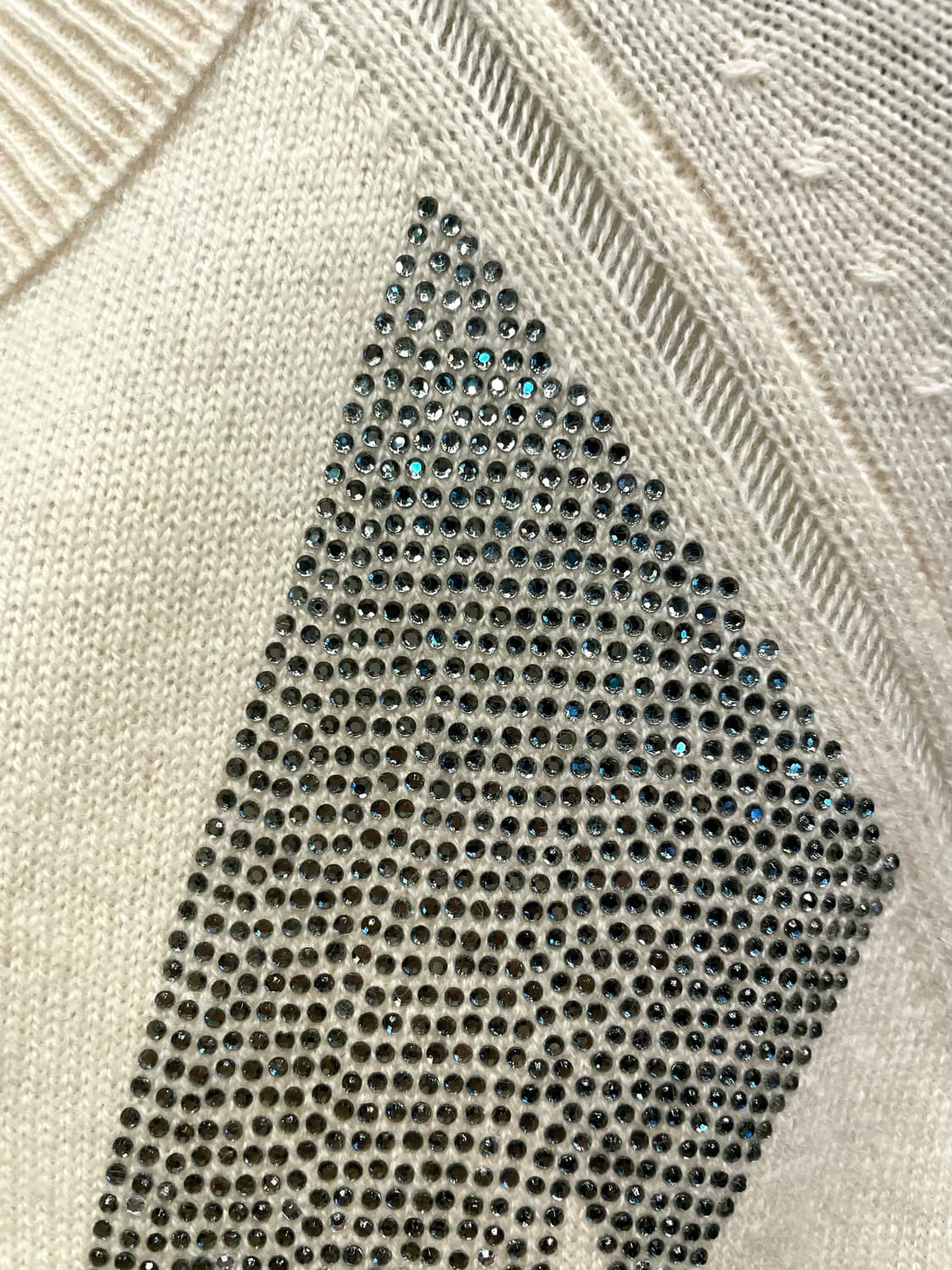 berenice 아이보리 비즈 봄 니트 55~66 상품이미지3