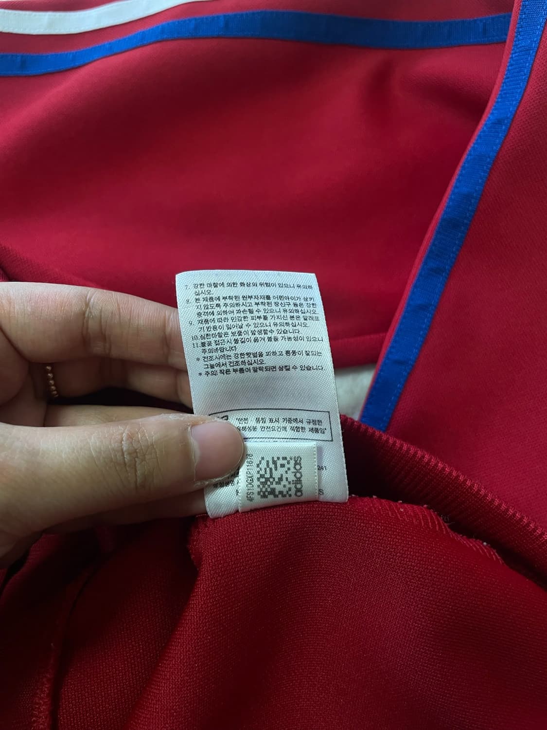 아디다스 파이어버드 져지 레드 상품이미지8