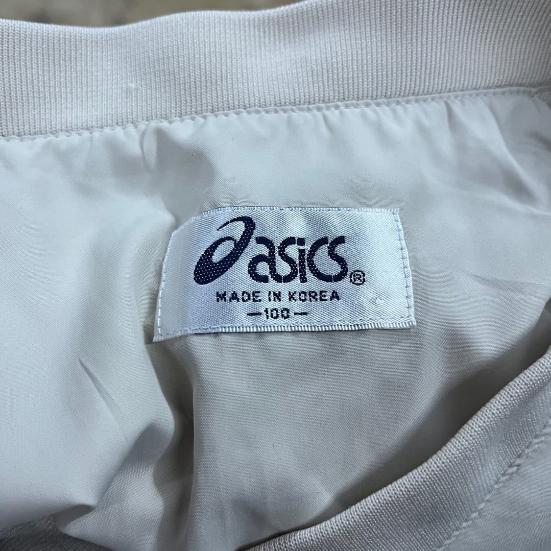 아식스 베이지 크림 웜업 100 상품이미지5