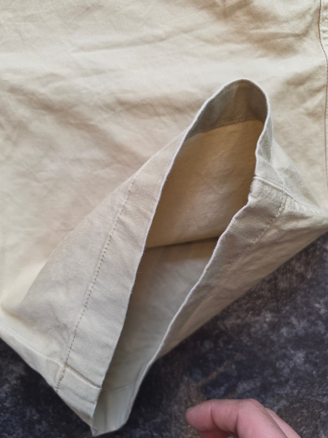 [폴로클럽] 면 베이지 반바지 상품이미지5