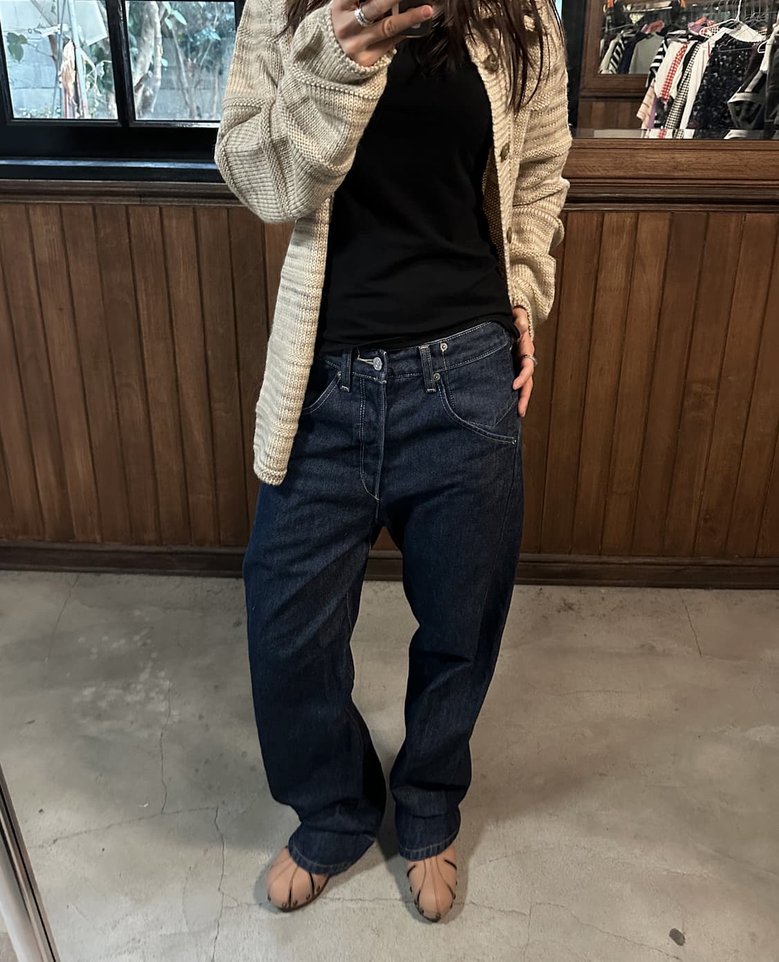 LEVI'S engineered regular blue jeans W31 상품이미지3