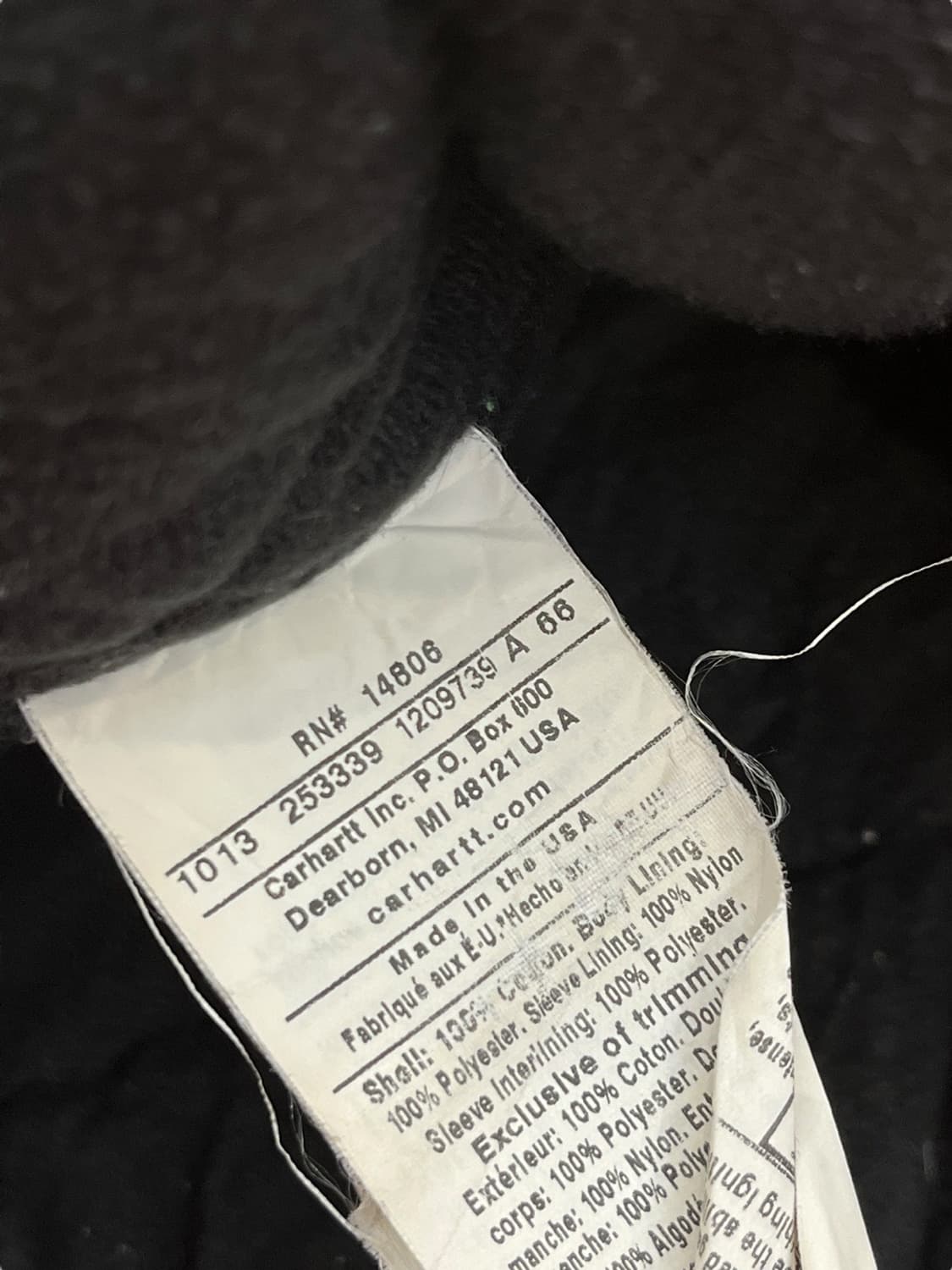 VINTAGE CARHARRT ACTIVE JACKET 상품이미지6
