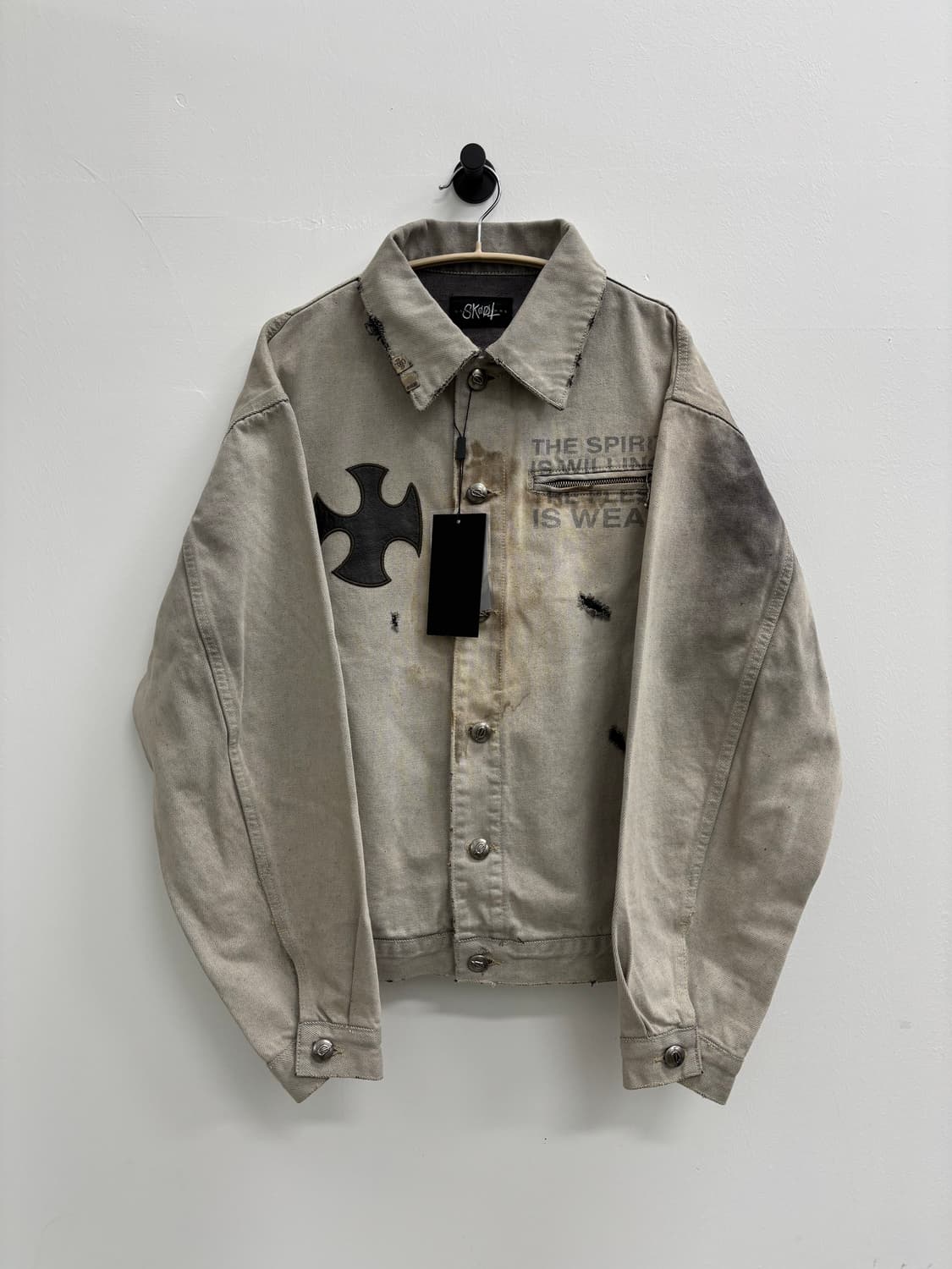 스쿱 SKOOT 디스트로이드 워크 자켓 상품이미지2