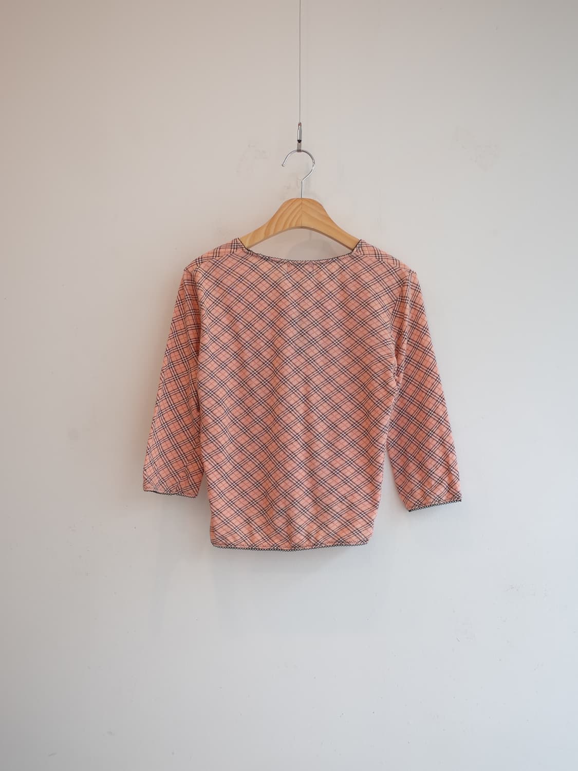 BURBEERY 버버리 블루라벨 노바체크 롱슬리브 티 상품이미지5