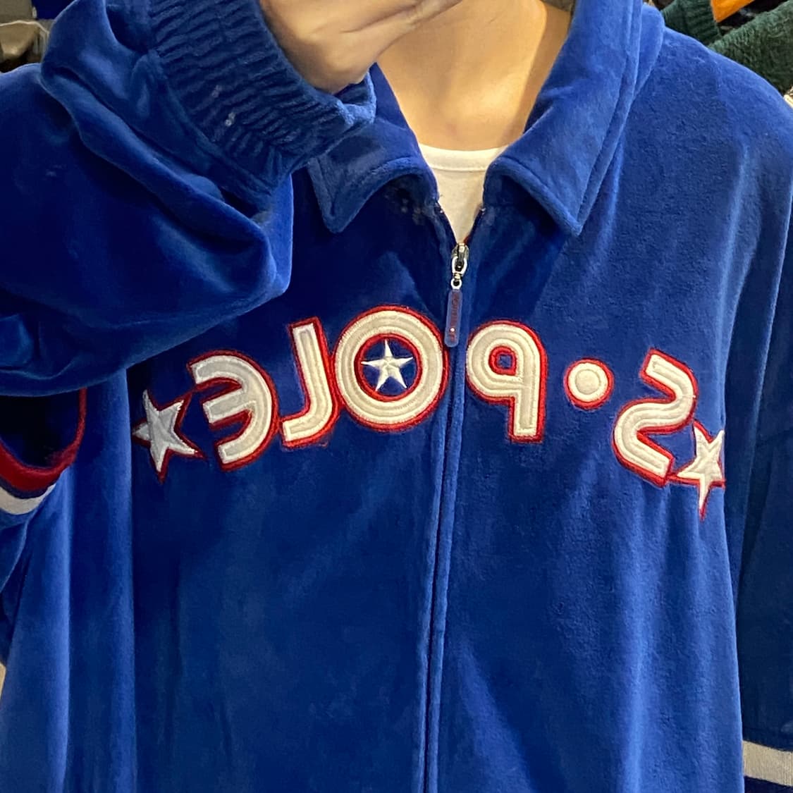 [NO.9] SOUTH POLE 벨벳 져지 상품이미지3