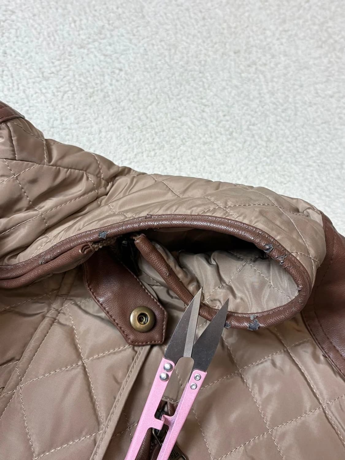 로렌 랄프로렌 00's 배색 퀼팅 자켓 PN7886 상품이미지5