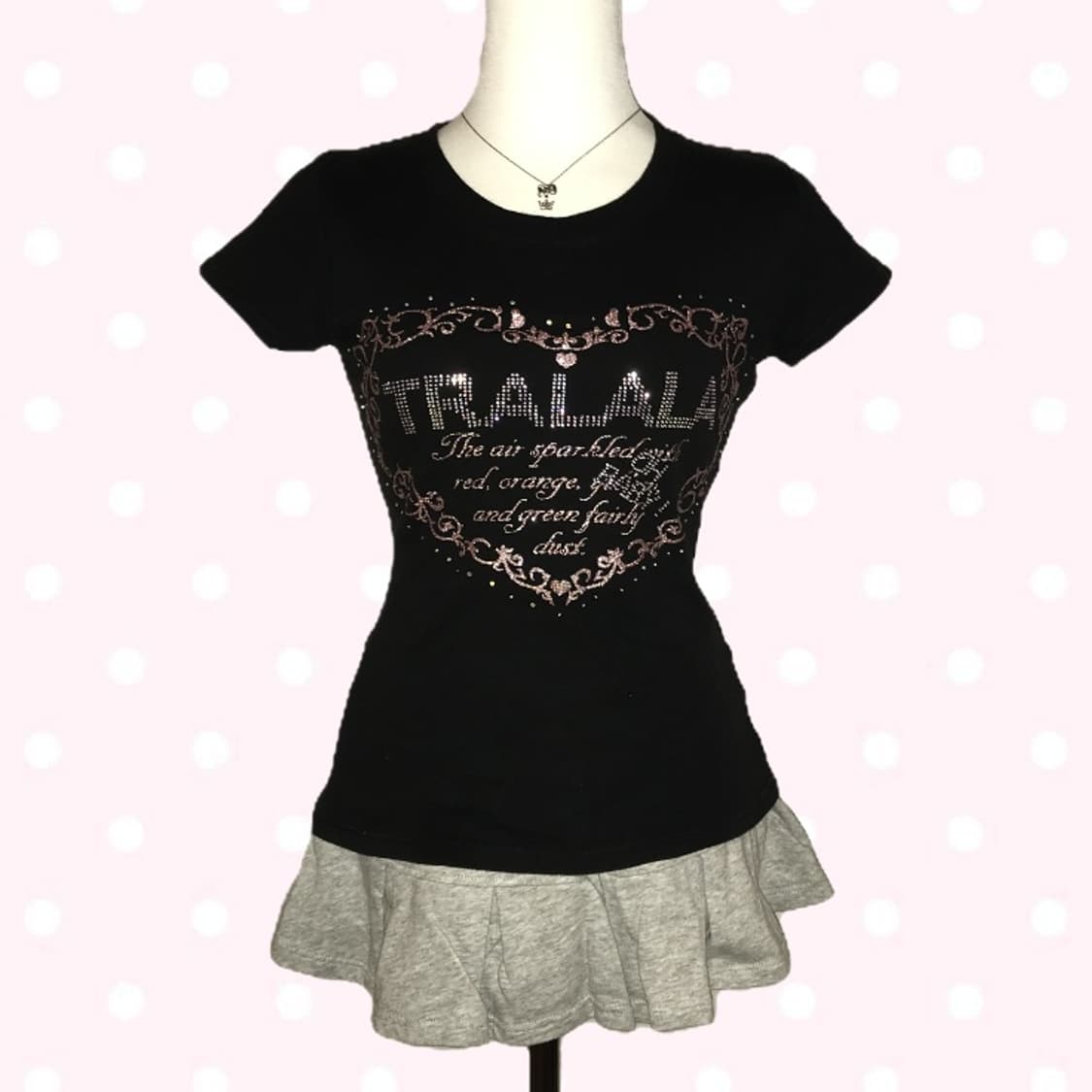 초희귀 tralala 트랄라라 오네갸루 반팔 티 상품이미지2