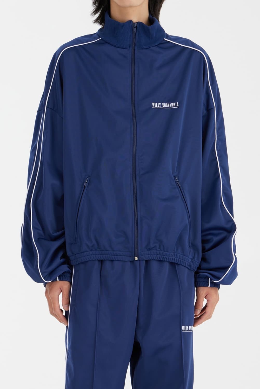 윌리차바리아 워리어 트렉 자켓 블루 L 사이즈 상품이미지3