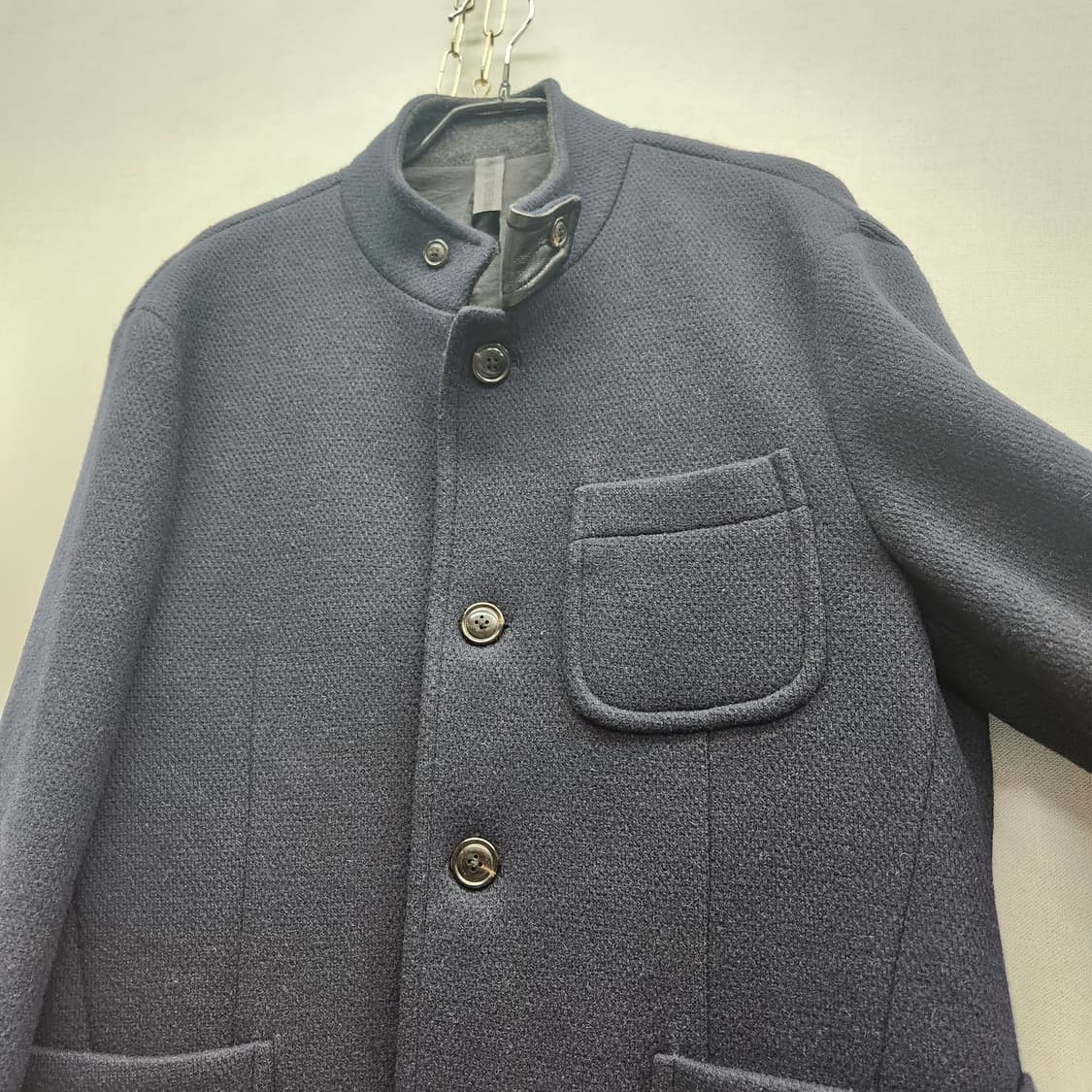 커스텀멜로우 울 헨리넥 자켓 40/05(M) 상품이미지4