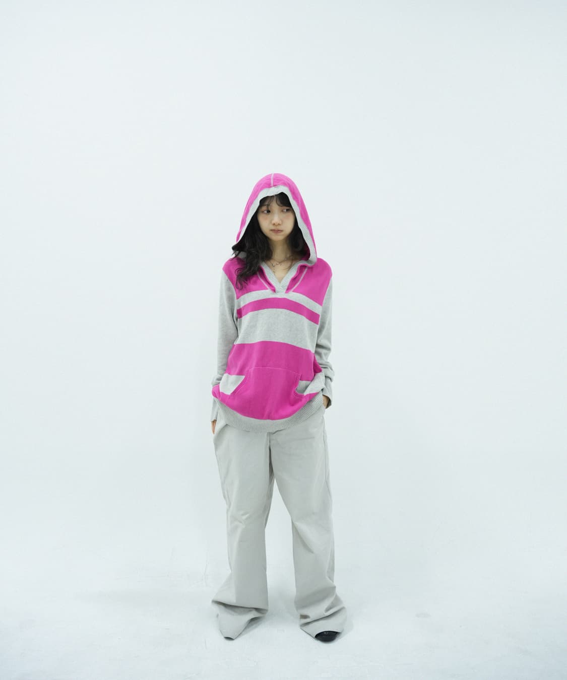 타미힐피거 핑크 후드 상품이미지1