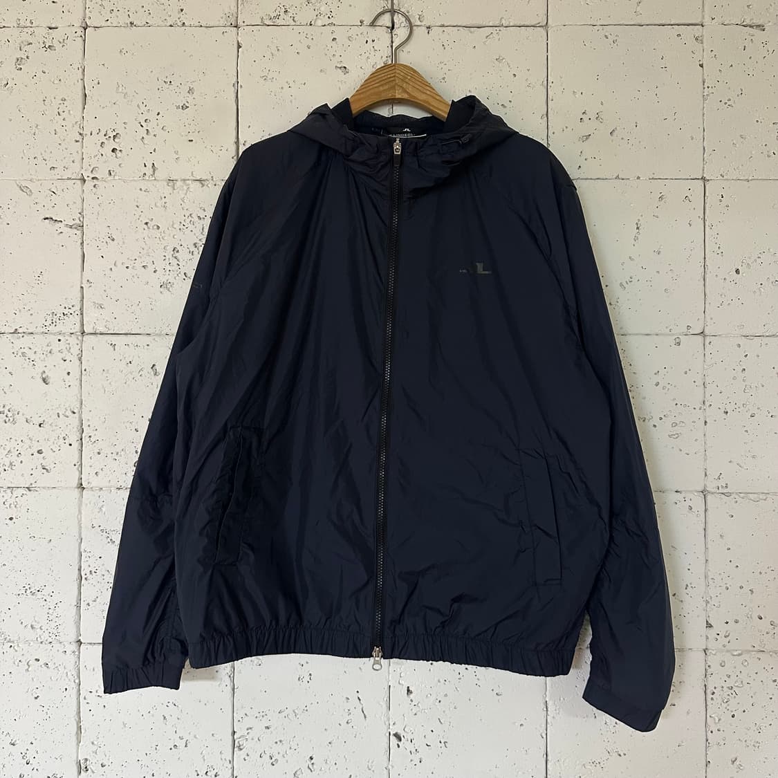 L 제이린드버그 바람막이 네이비 상품이미지1