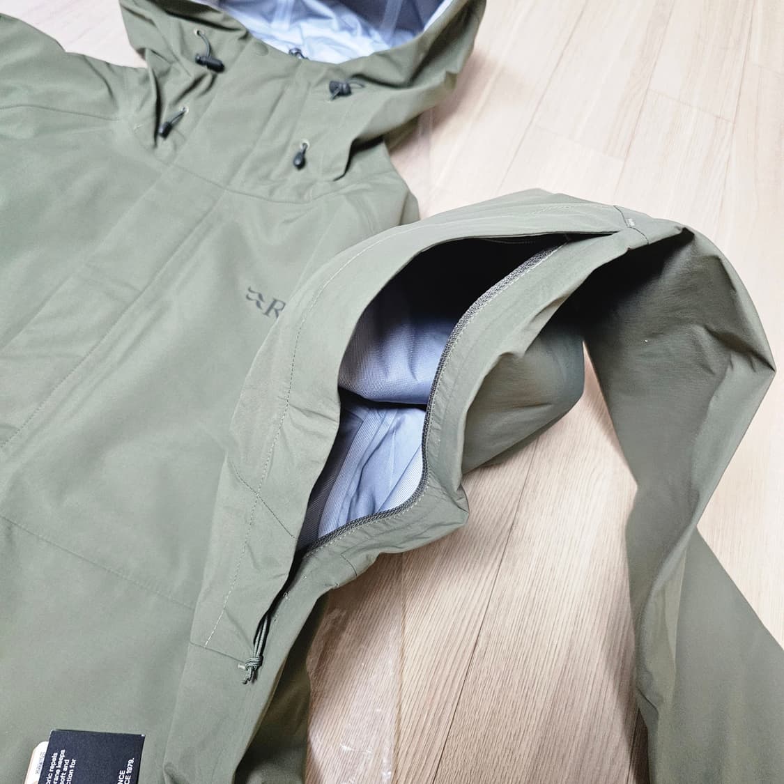 UK L 새제품) Rab 랩 파이어월 하드쉘 바람막이 등산 트레킹 xl 상품이미지5