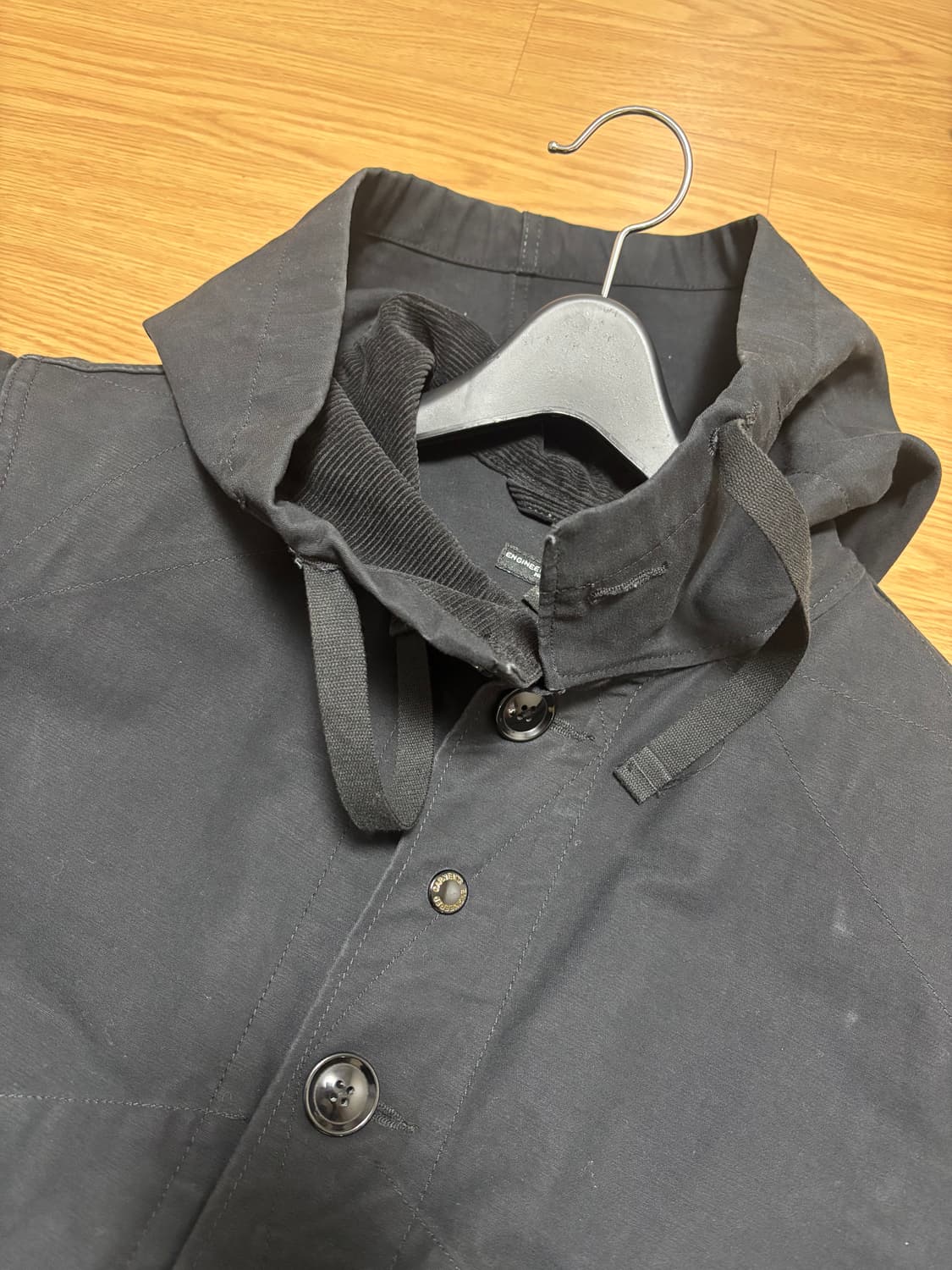 엔지니어드가먼츠 하이랜드 파카 더블 클로스 블랙 M, M65 상품이미지9